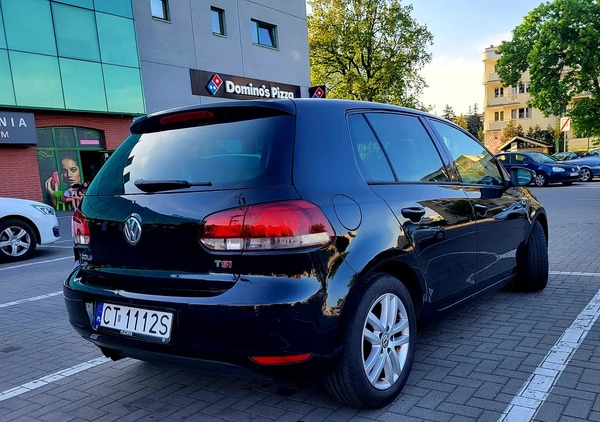 Volkswagen Golf cena 37900 przebieg: 168000, rok produkcji 2012 z Toruń małe 742